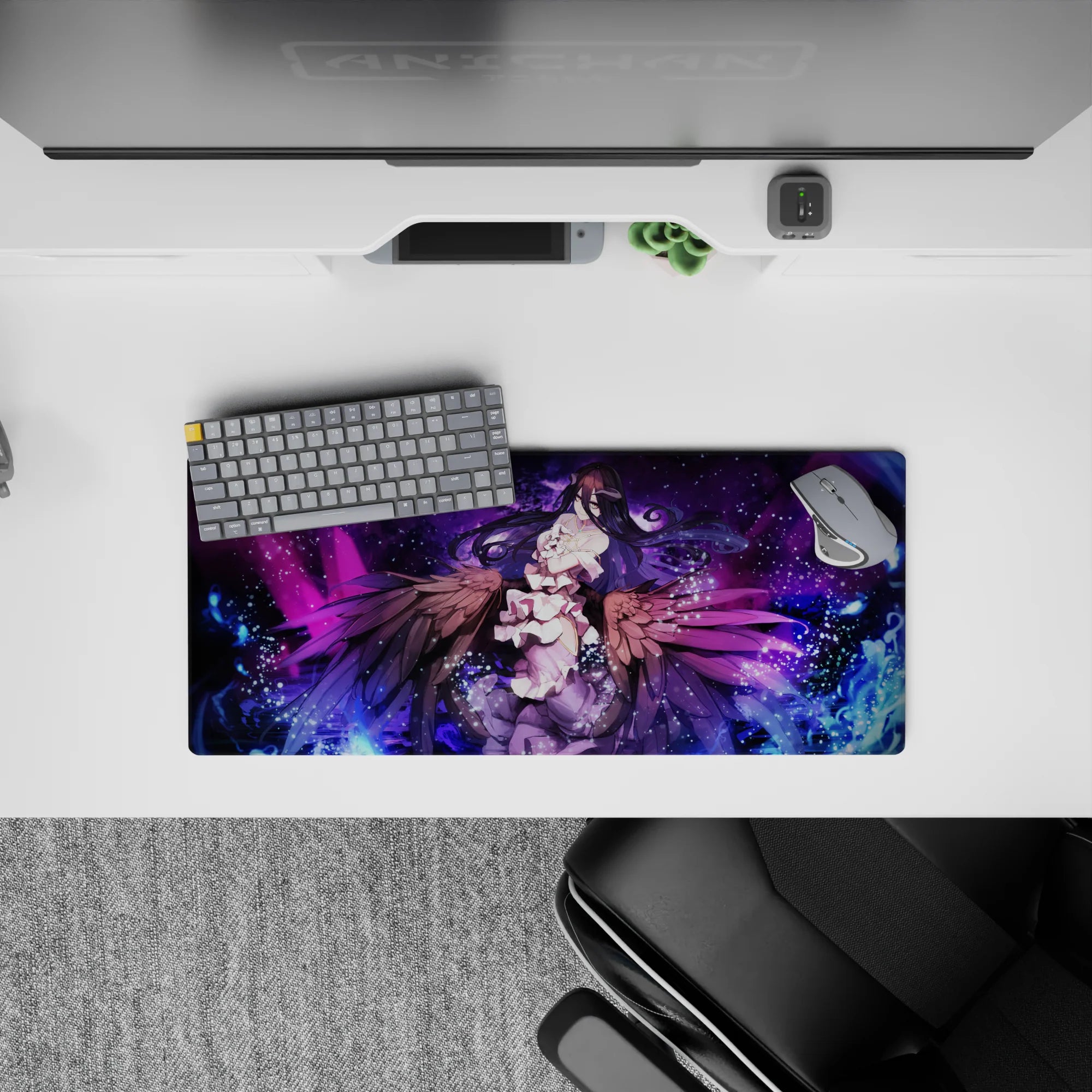 Overlord Deskmat | Mousepad | Deskpad - Wings of the Overseer - AniChan