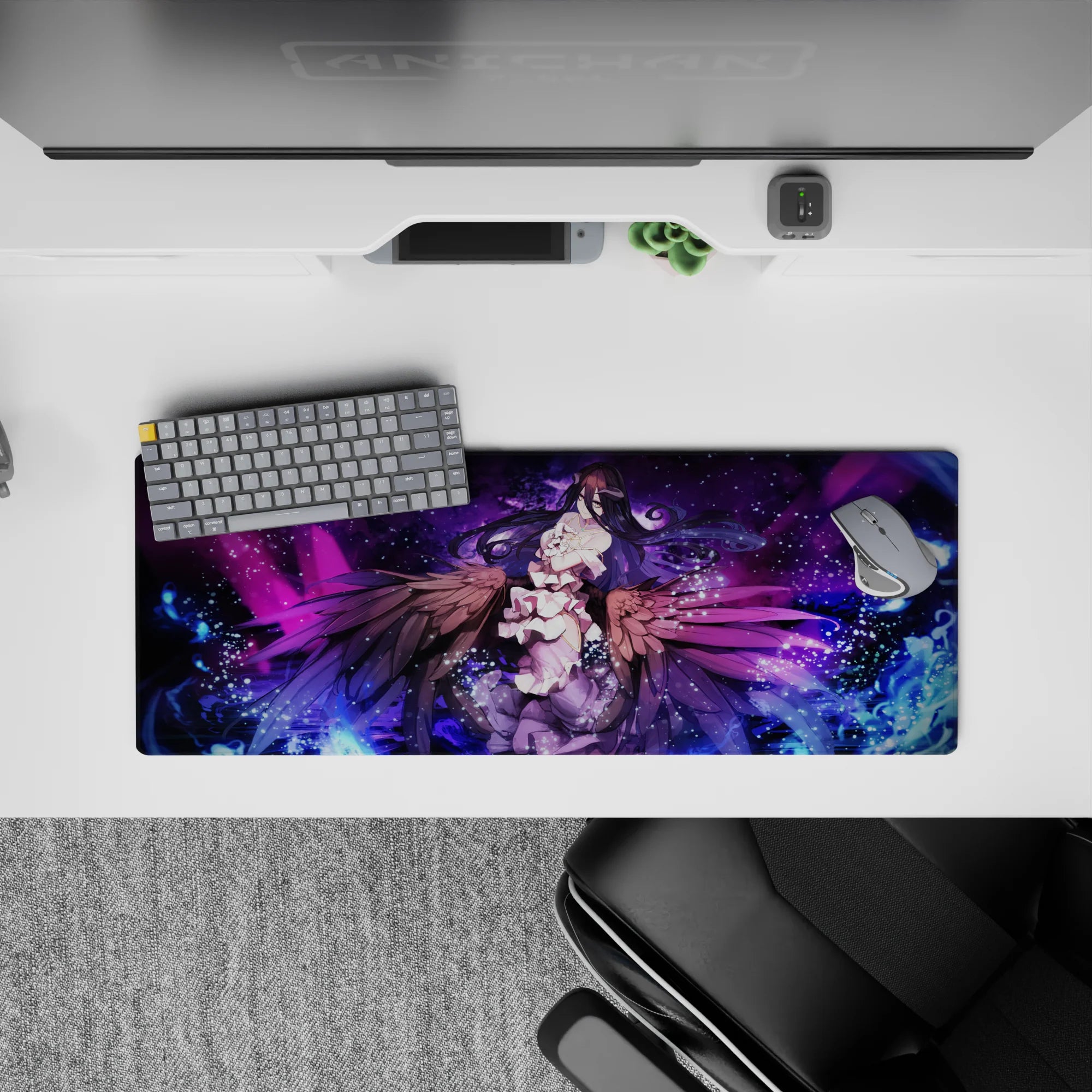 Overlord Deskmat | Mousepad | Deskpad - Wings of the Overseer - AniChan