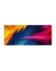 Abstract Deskmat | Mousepad | Deskpad - Vibrant Shards - AniChan