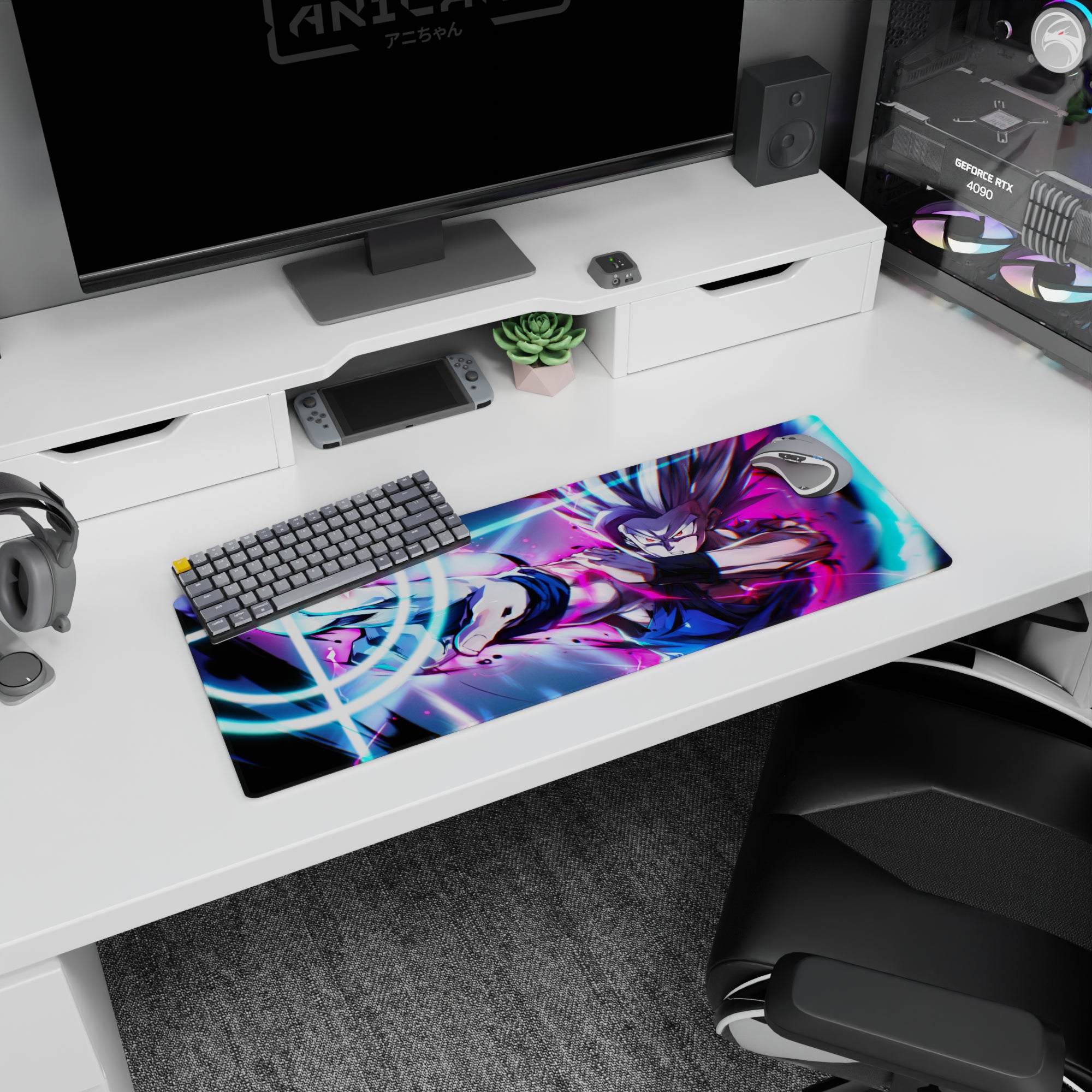 Dragon Ball Deskmat | Mousepad | Deskpad - Limitless Energy Surge