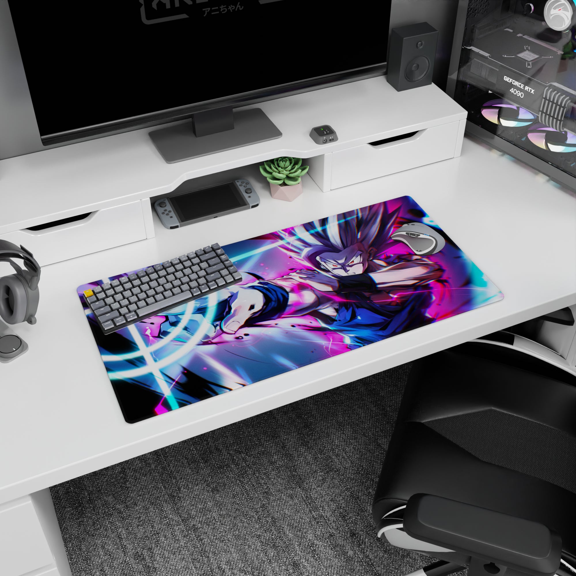 Dragon Ball Deskmat | Mousepad | Deskpad - Limitless Energy Surge