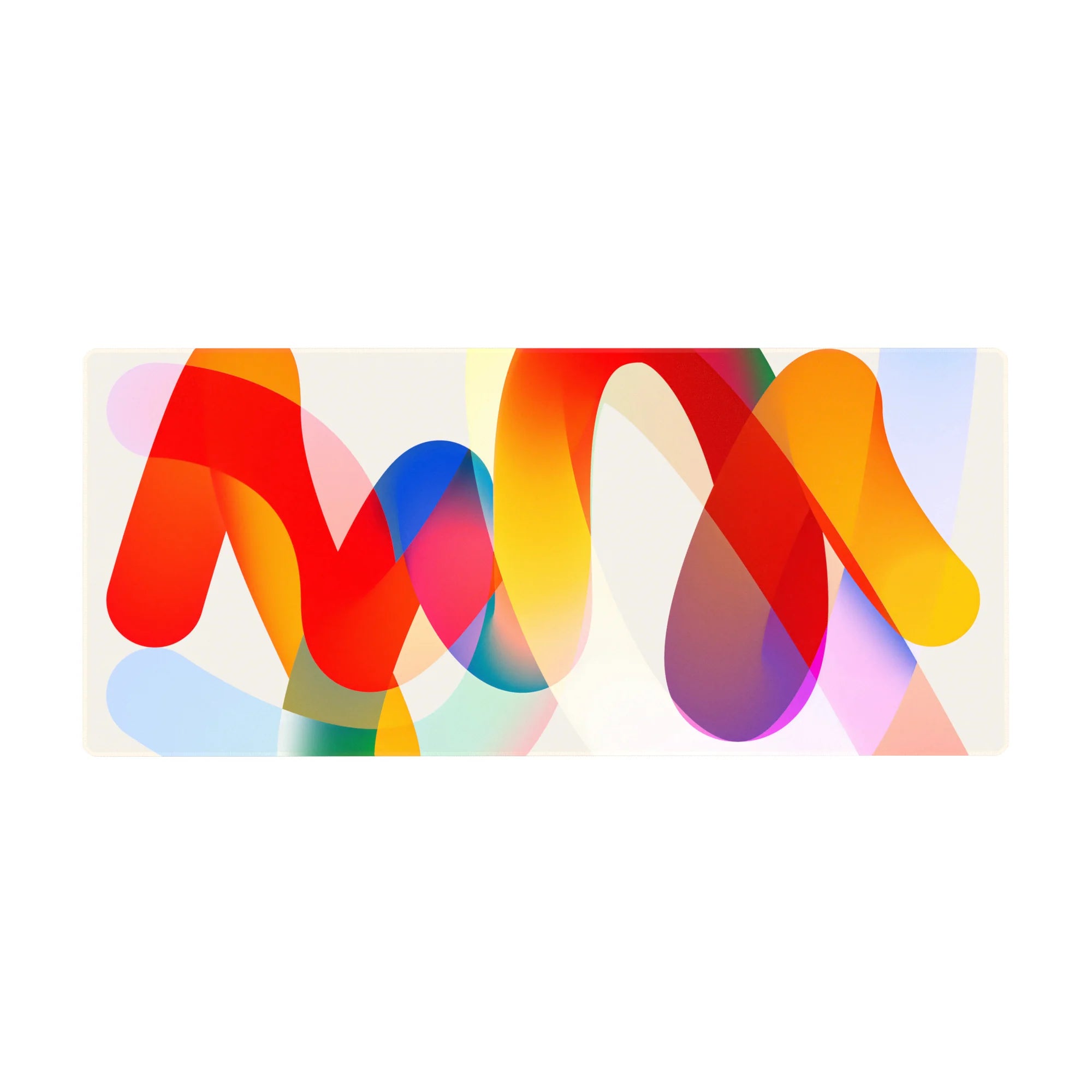 Abstract Deskmat | Mousepad | Deskpad - Color Waves - AniChan