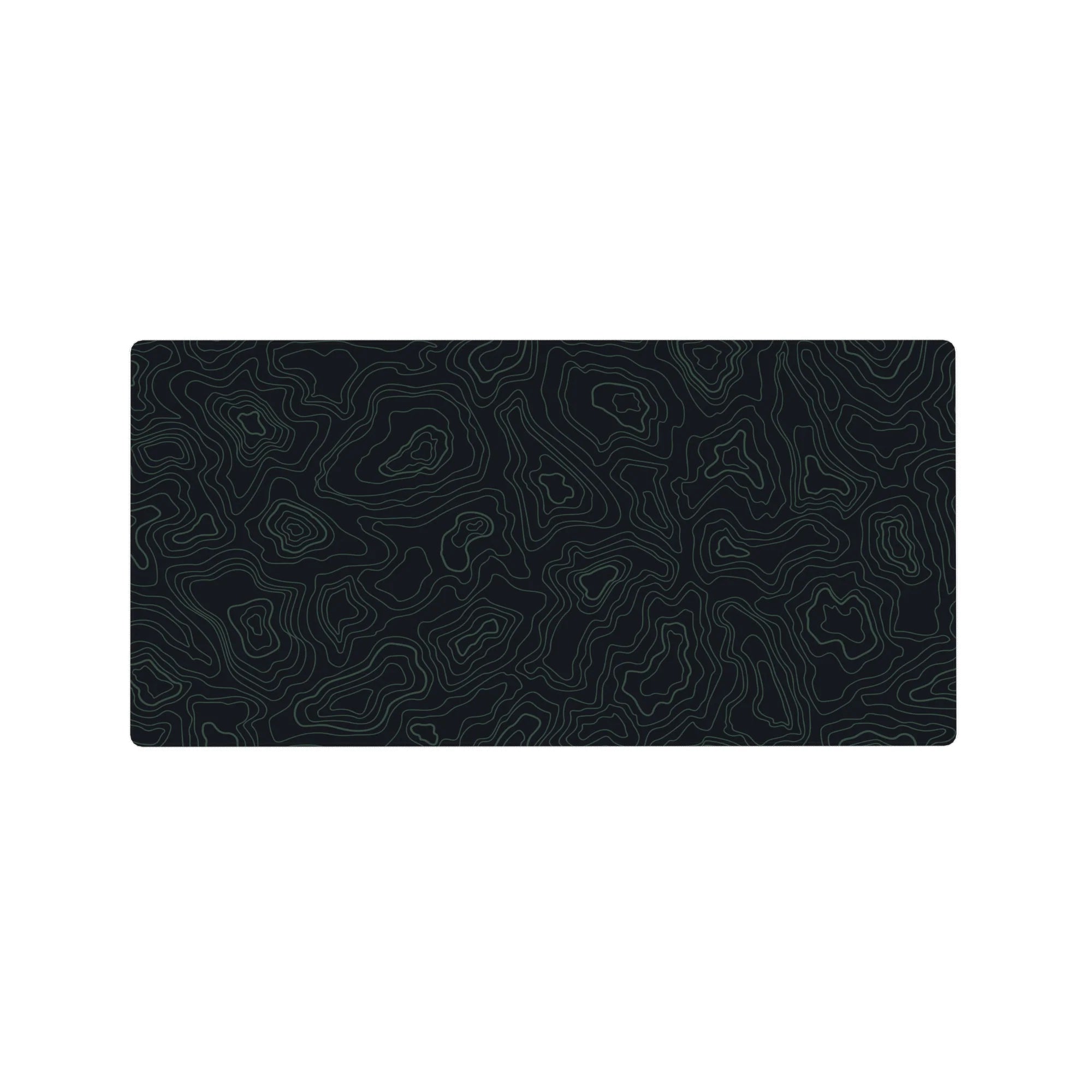 Topographic (Topo) Deskmat | Mousepad | Deskpad - Midnight Contours - AniChan