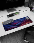 Abstract Deskmat | Mousepad | Deskpad - Fiber Flow - AniChan