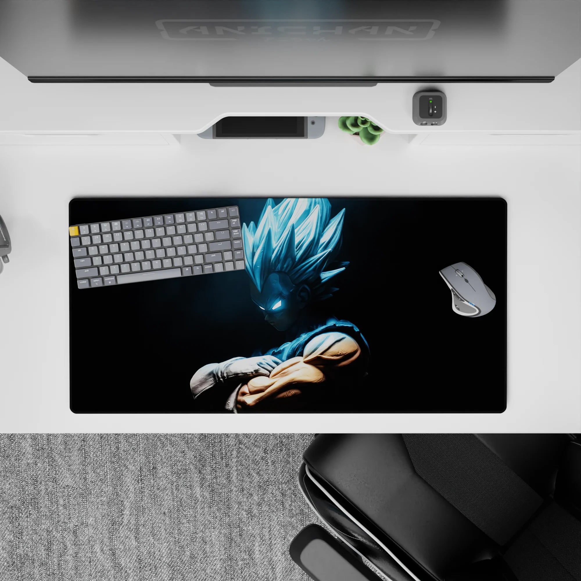 Dragon Ball Deskmat | Mousepad | Deskpad - Royal Saiyan Pride - AniChan