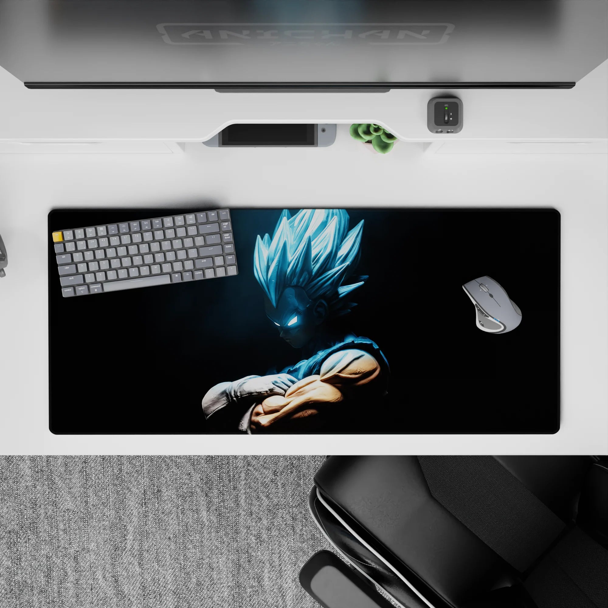 Dragon Ball Deskmat | Mousepad | Deskpad - Royal Saiyan Pride - AniChan