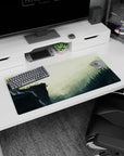 Fantasy Landscapes Deskmat | Mousepad | Deskpad - Sacred Cliff Shrine