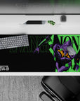 Evangelion - Anime Mouse Pad and Desk Pad - Neon EVA-01 Impact - AniChan