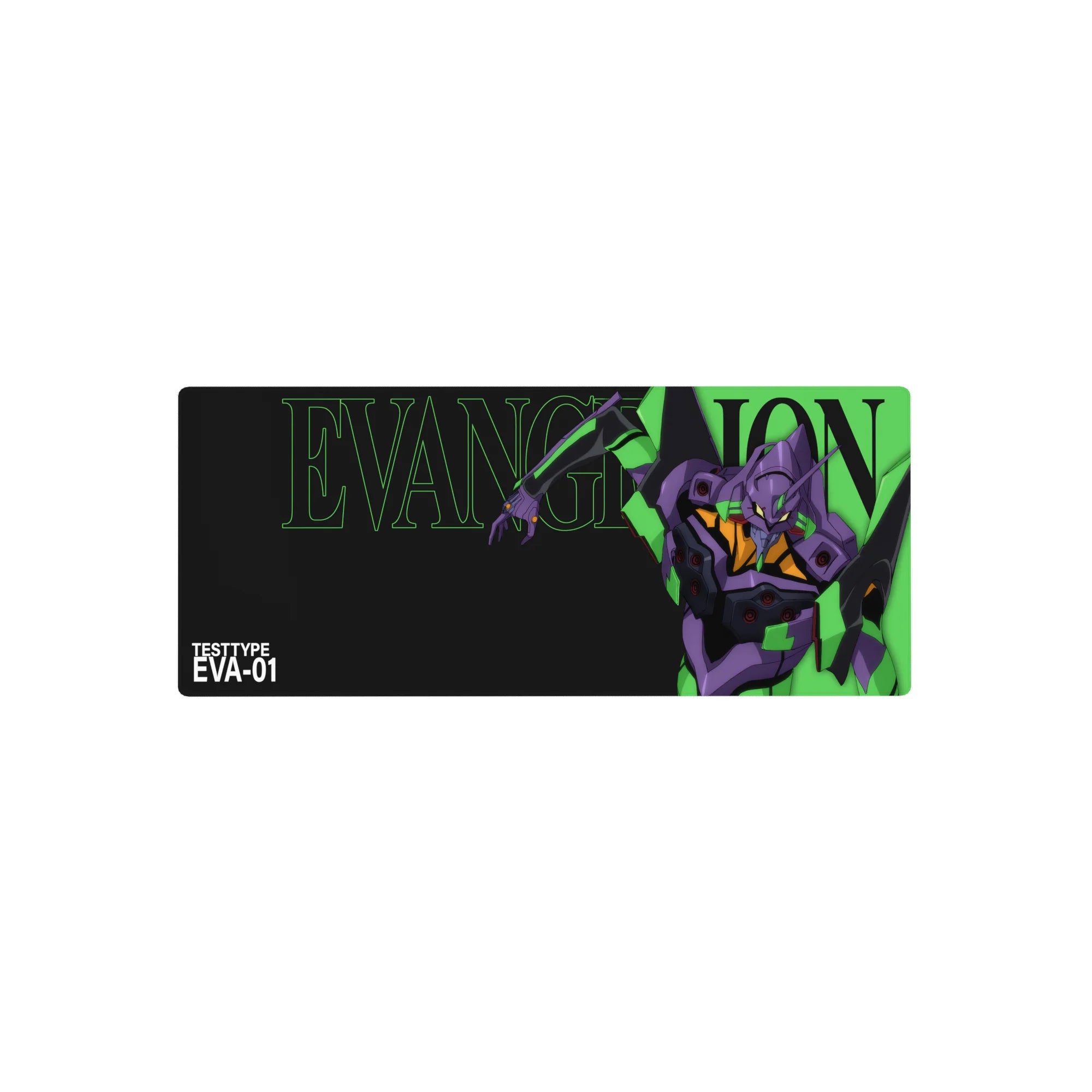 Evangelion - Anime Mouse Pad and Desk Pad - Neon EVA-01 Impact - AniChan