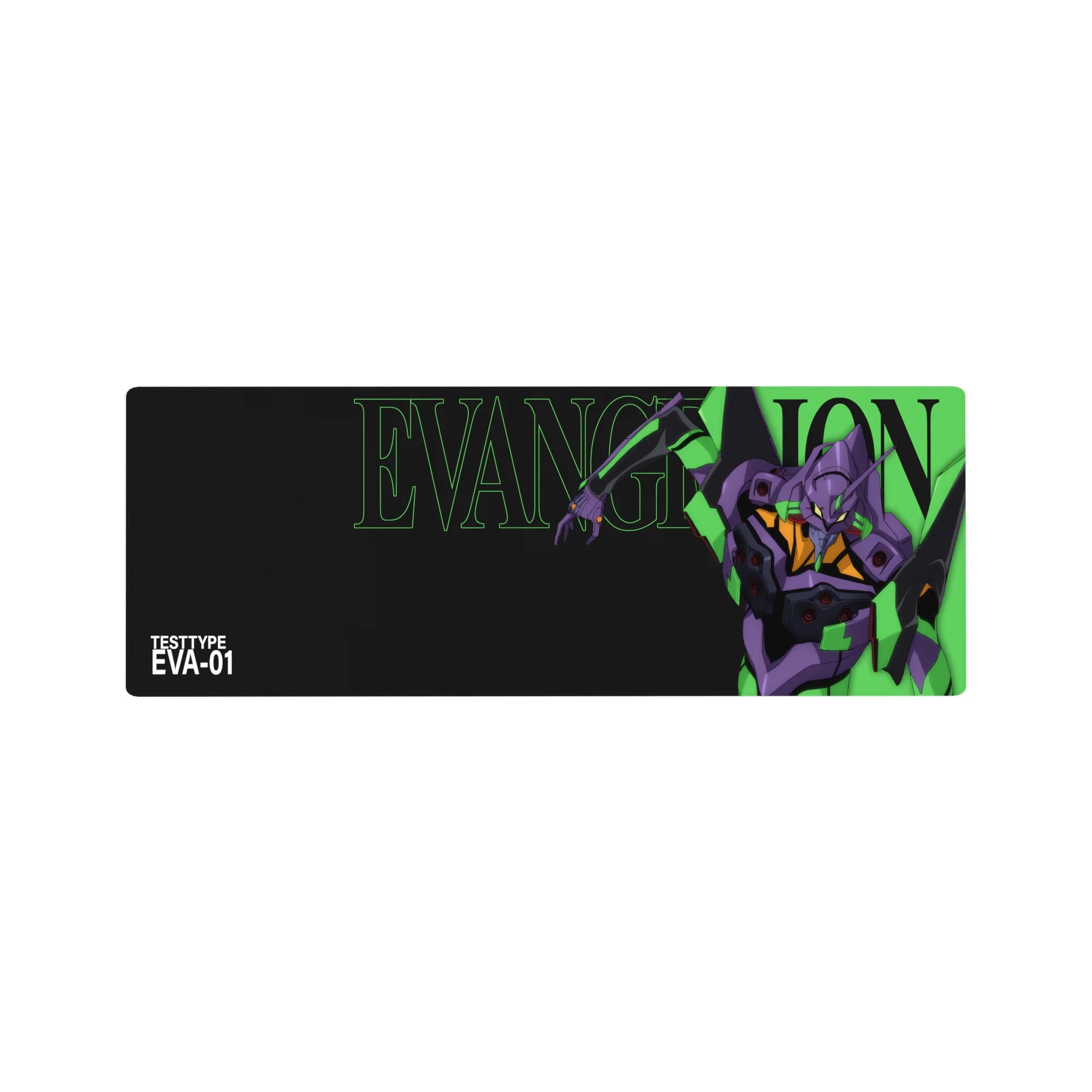 Evangelion - Anime Mouse Pad and Desk Pad - Neon EVA-01 Impact - AniChan