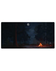 Fantasy Landscapes Deskmat | Mousepad | Deskpad - Moonlit Camp