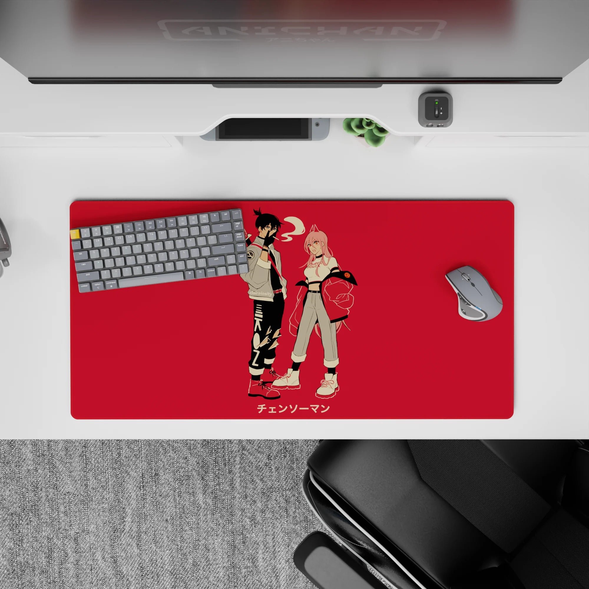 Chainsaw Man - Anime Mouse Pad and Desk Pad - Street Fiends - AniChan