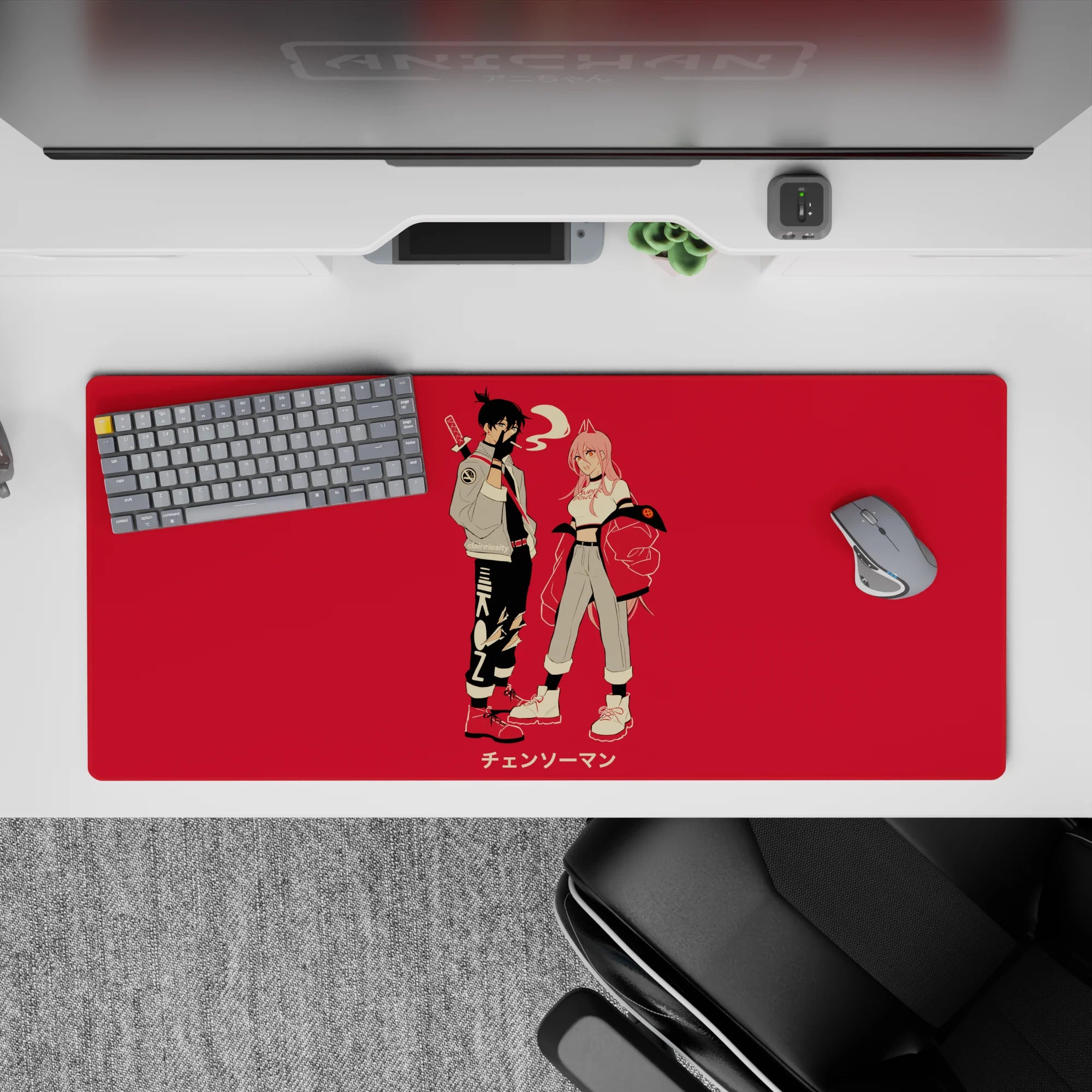 Chainsaw Man - Anime Mouse Pad and Desk Pad - Street Fiends - AniChan