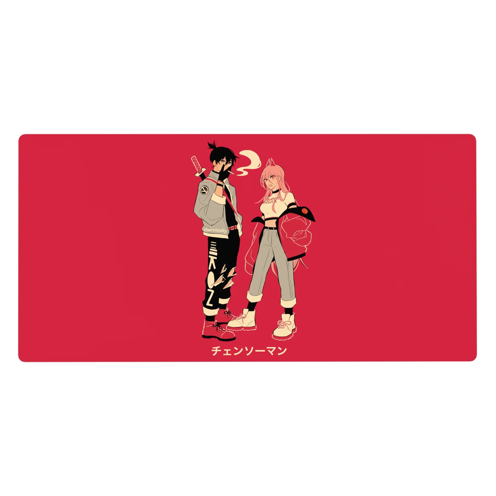 Chainsaw Man - Anime Mouse Pad and Desk Pad - Street Fiends - AniChan