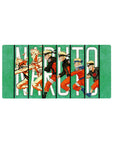 Naruto anime mouse pad 32x16 inches showcasing his journey from wild kid to Hokage with vibrant colors and iconic looks.