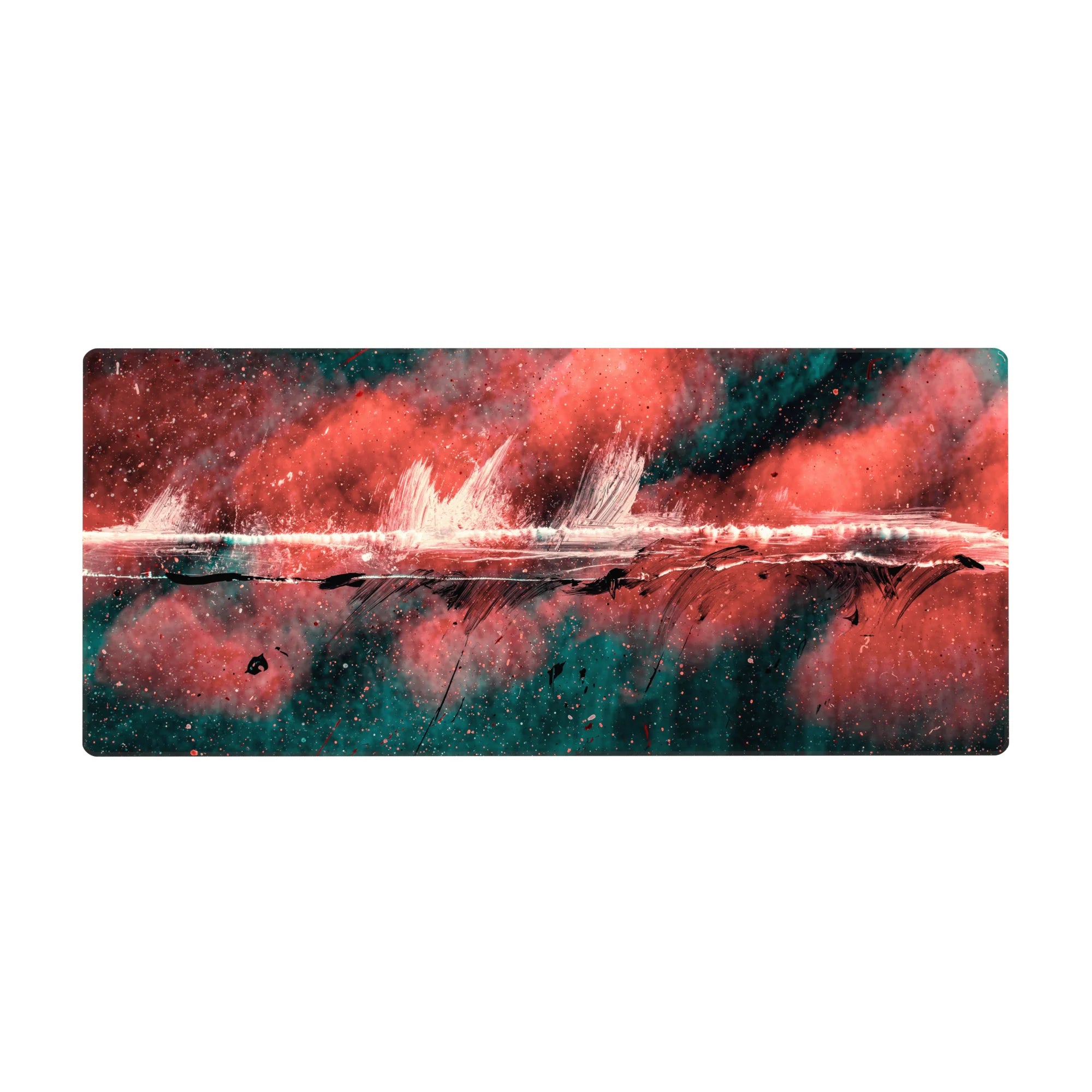 Abstract Deskmat | Mousepad | Deskpad - Energy Burst - AniChan