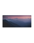 Nature Landscapes Deskmat | Mousepad | Deskpad - Twilight Peaks