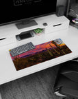 Nature Landscapes Deskmat | Mousepad | Deskpad - Desert Glow