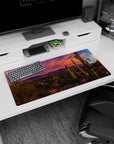 Nature Landscapes Deskmat | Mousepad | Deskpad - Desert Glow