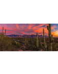 Nature Landscapes Deskmat | Mousepad | Deskpad - Desert Glow