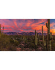 Nature Landscapes Deskmat | Mousepad | Deskpad - Desert Glow