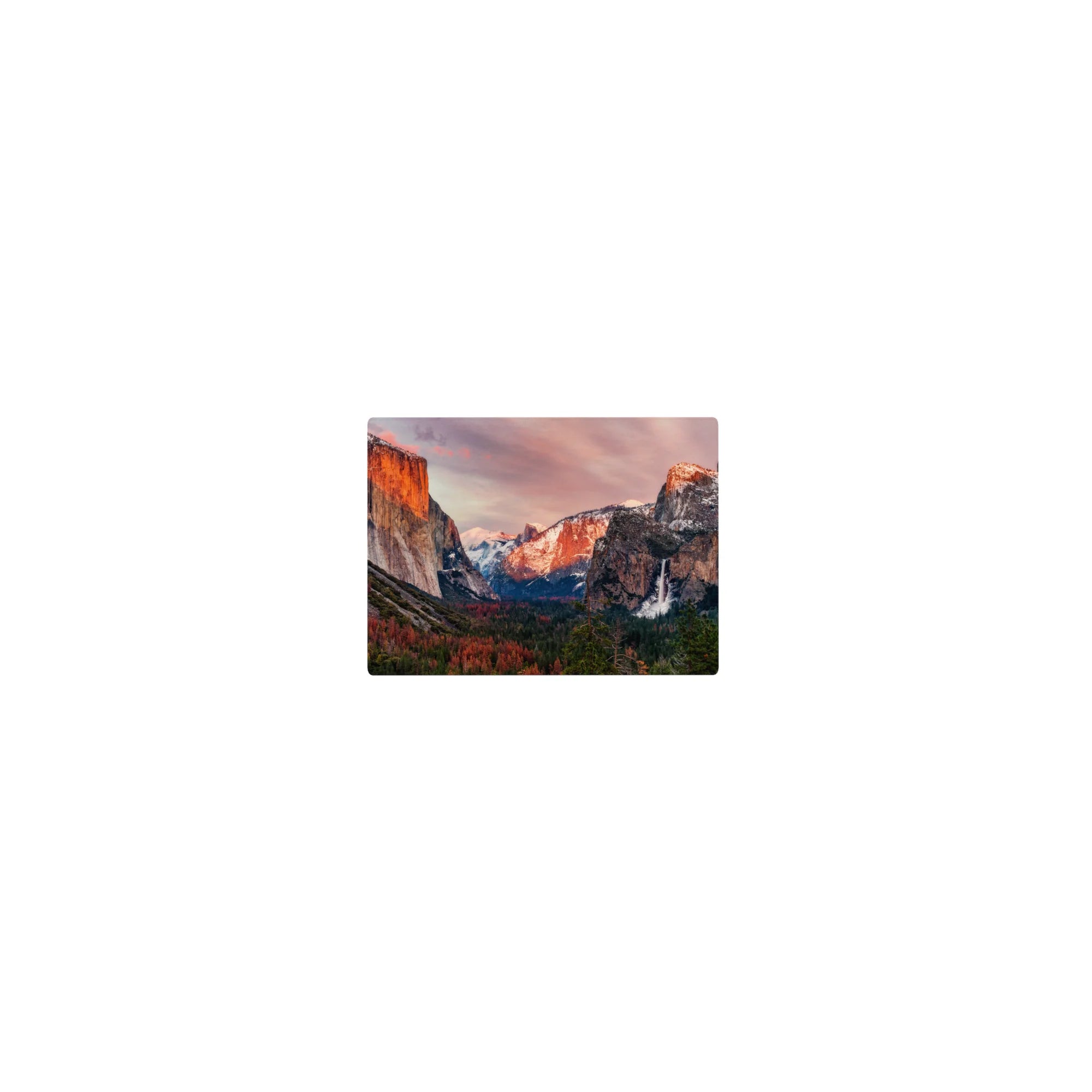 Nature Landscapes Deskmat | Mousepad | Deskpad - Mountain Majesty