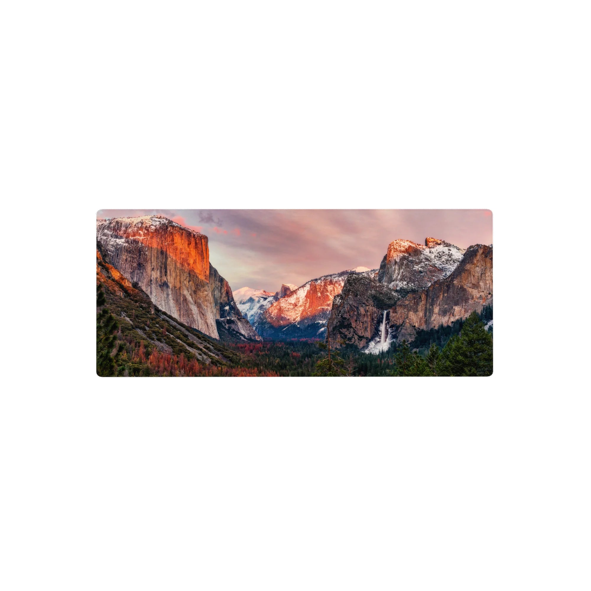 Nature Landscapes Deskmat | Mousepad | Deskpad - Mountain Majesty