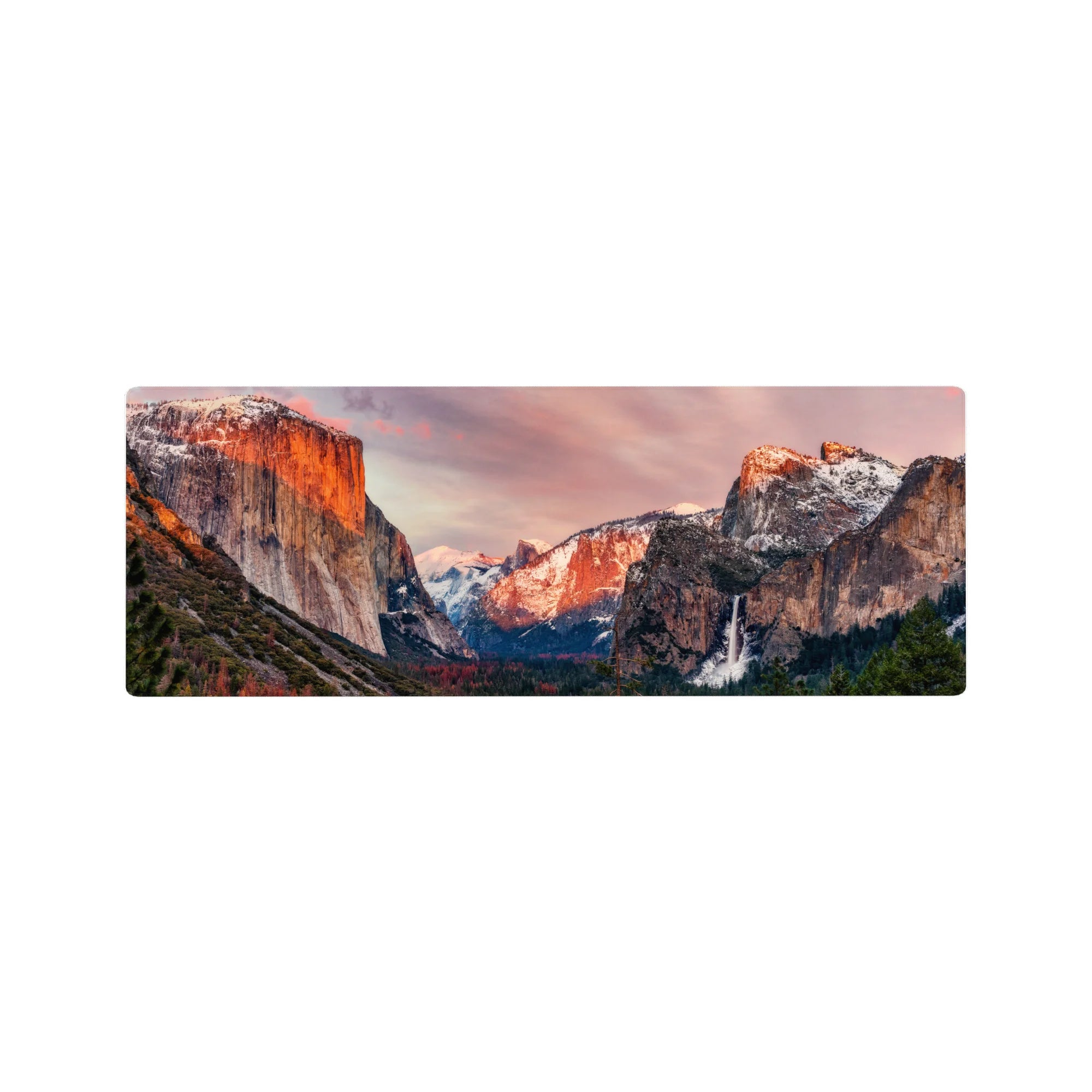 Nature Landscapes Deskmat | Mousepad | Deskpad - Mountain Majesty