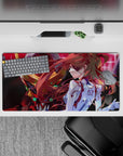 Evangelion - Anime Mouse Pad and Desk Pad - Asuka’s Last Stand - AniChan