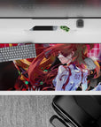 Evangelion - Anime Mouse Pad and Desk Pad - Asuka’s Last Stand - AniChan