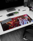 Evangelion - Anime Mouse Pad and Desk Pad - Asuka’s Last Stand - AniChan