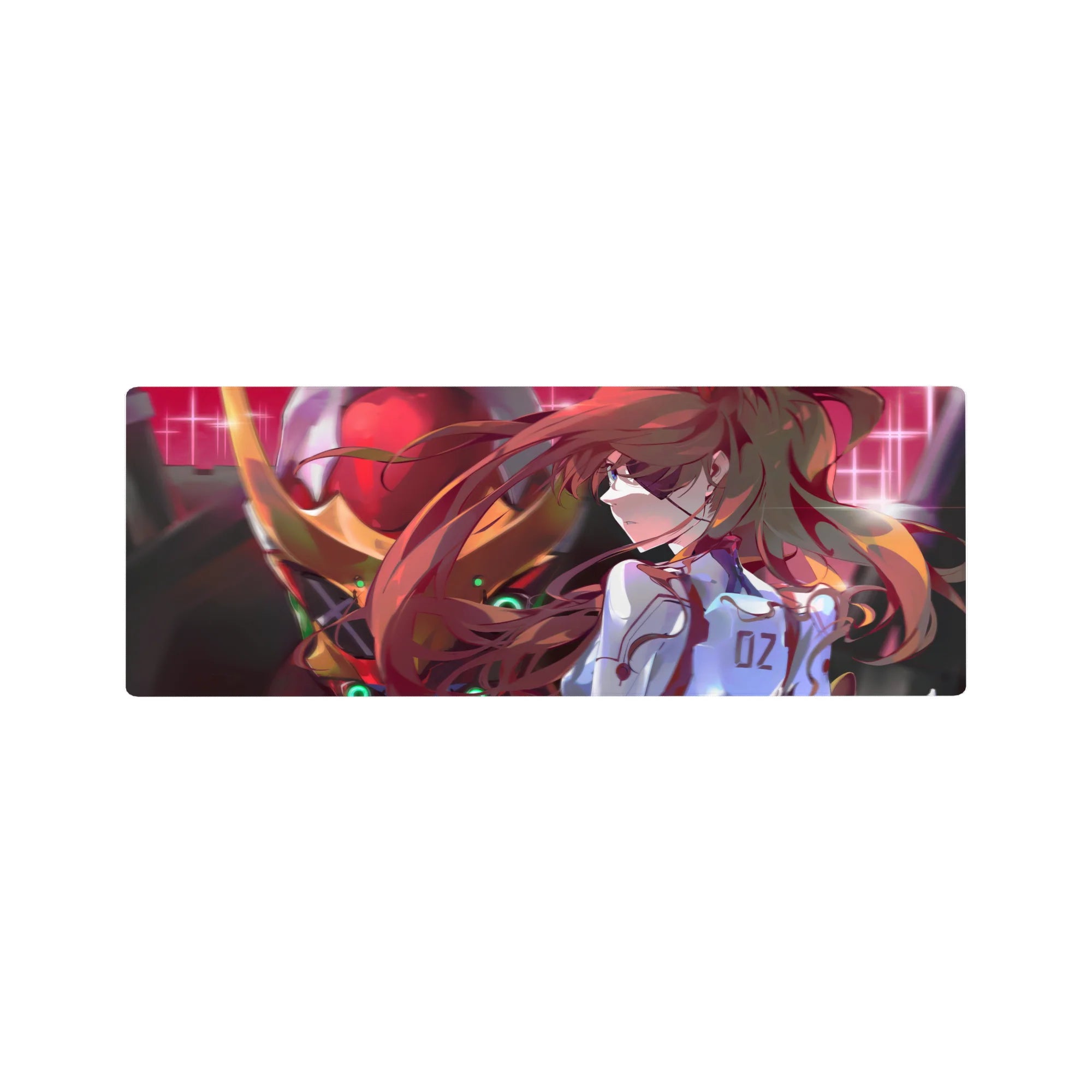 Evangelion - Anime Mouse Pad and Desk Pad - Asuka’s Last Stand - AniChan