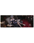 Overlord Deskmat | Mousepad | Deskpad - Albedo's Midnight Elegance - AniChan