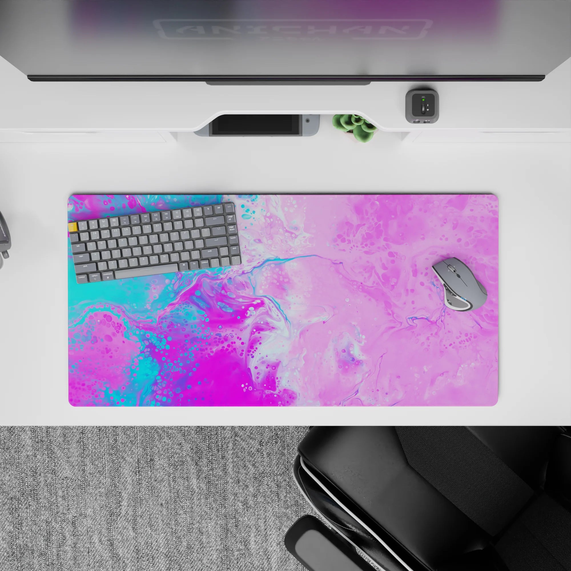 Abstract Deskmat | Mousepad | Deskpad - Liquid Dream - AniChan