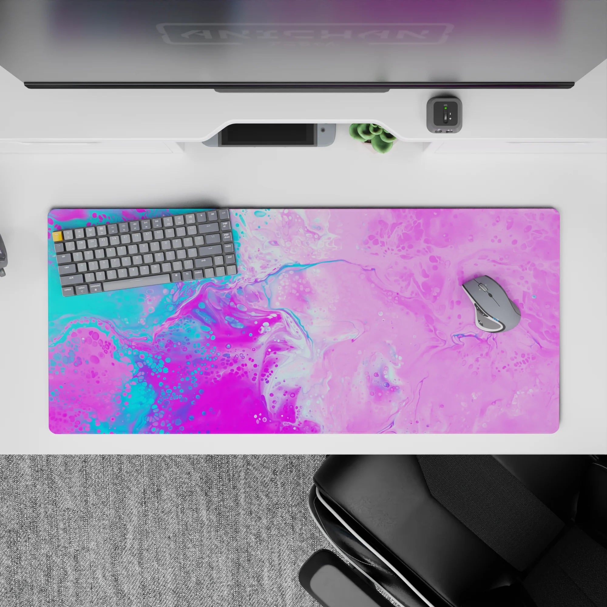 Abstract Deskmat | Mousepad | Deskpad - Liquid Dream - AniChan