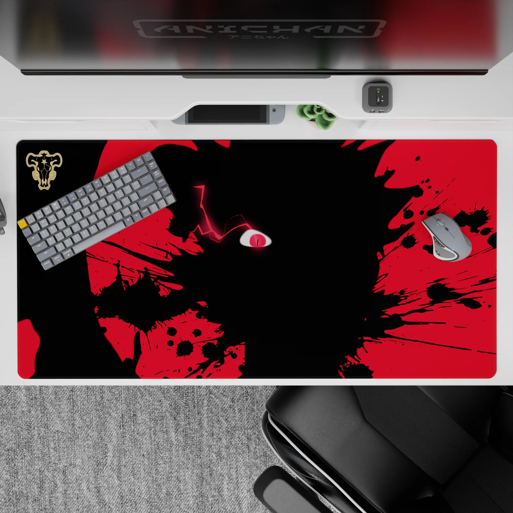 Black Clover - Anime Mouse Pad and Desk Pad - Ethereal Demon