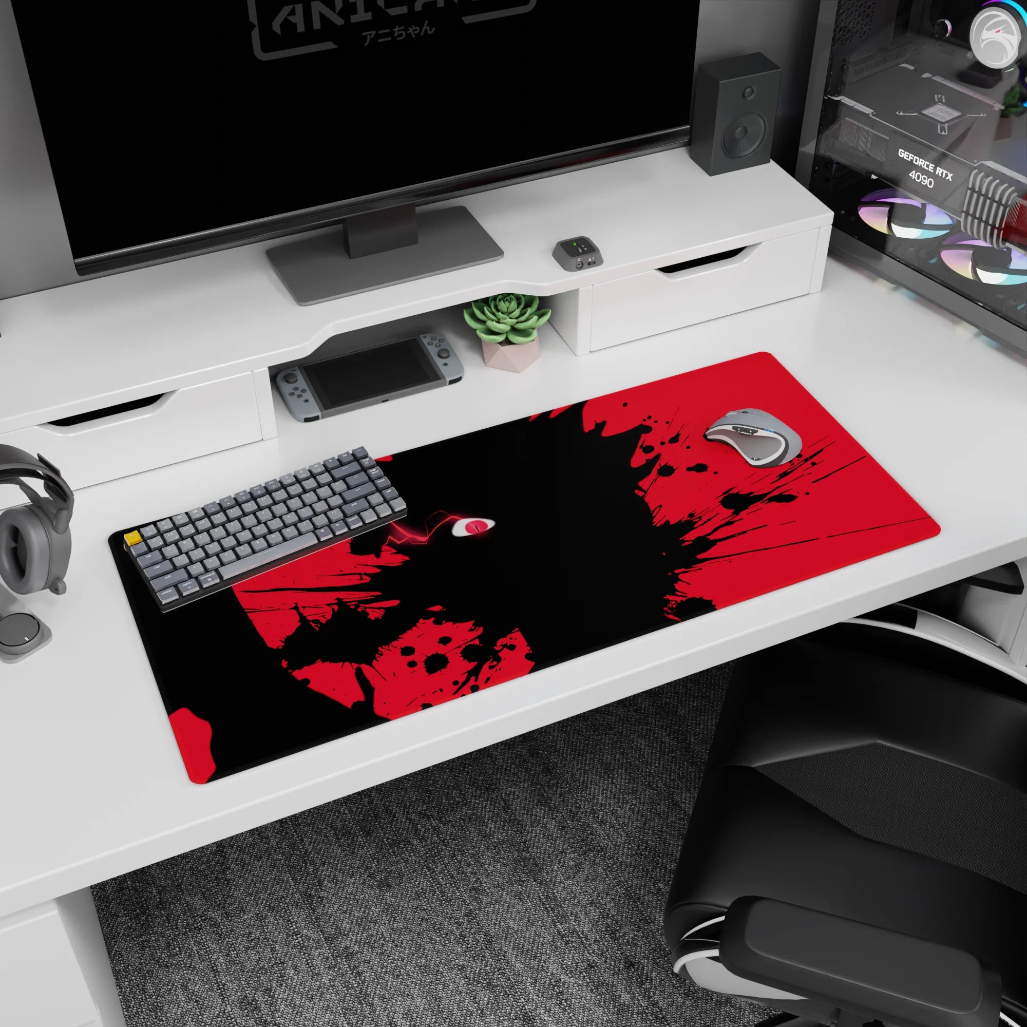 Black Clover - Anime Mouse Pad and Desk Pad - Ethereal Demon