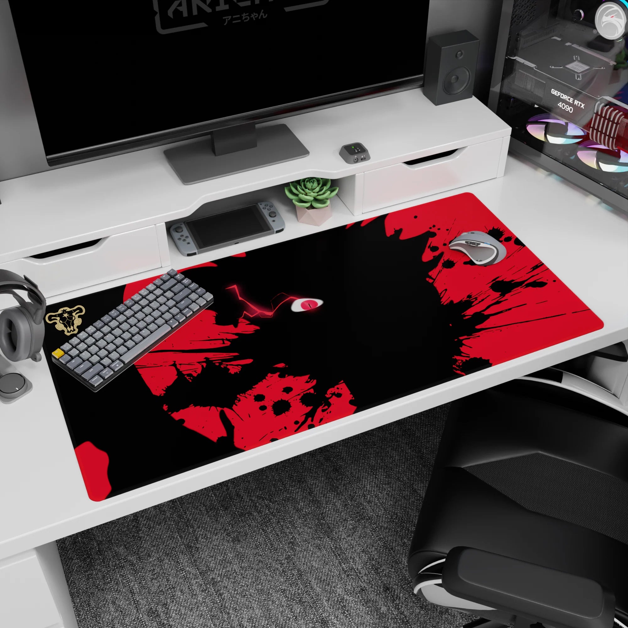 Black Clover - Anime Mouse Pad and Desk Pad - Ethereal Demon