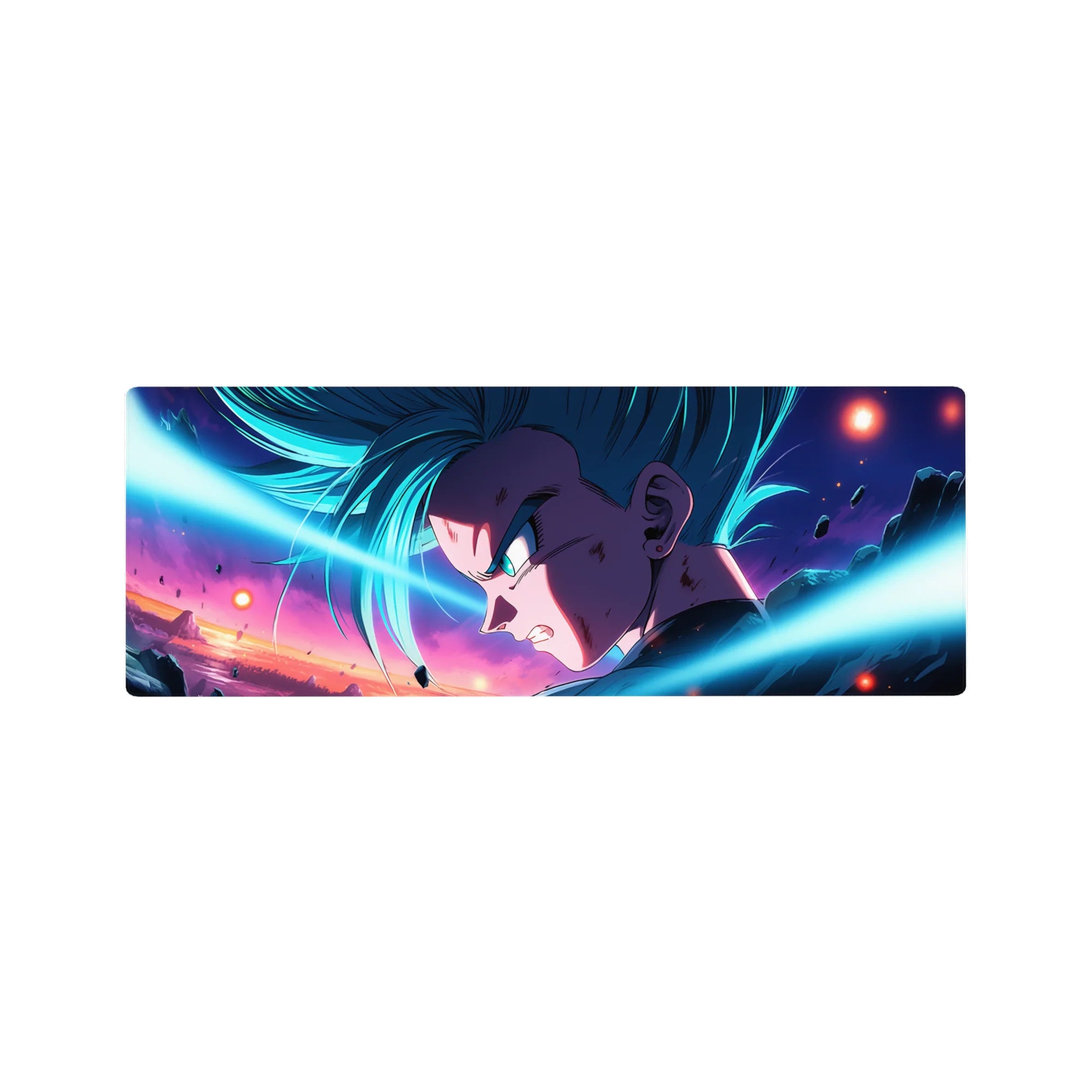 Dragon Ball Deskmat | Mousepad | Deskpad - Super Saiyan Rage - AniChan