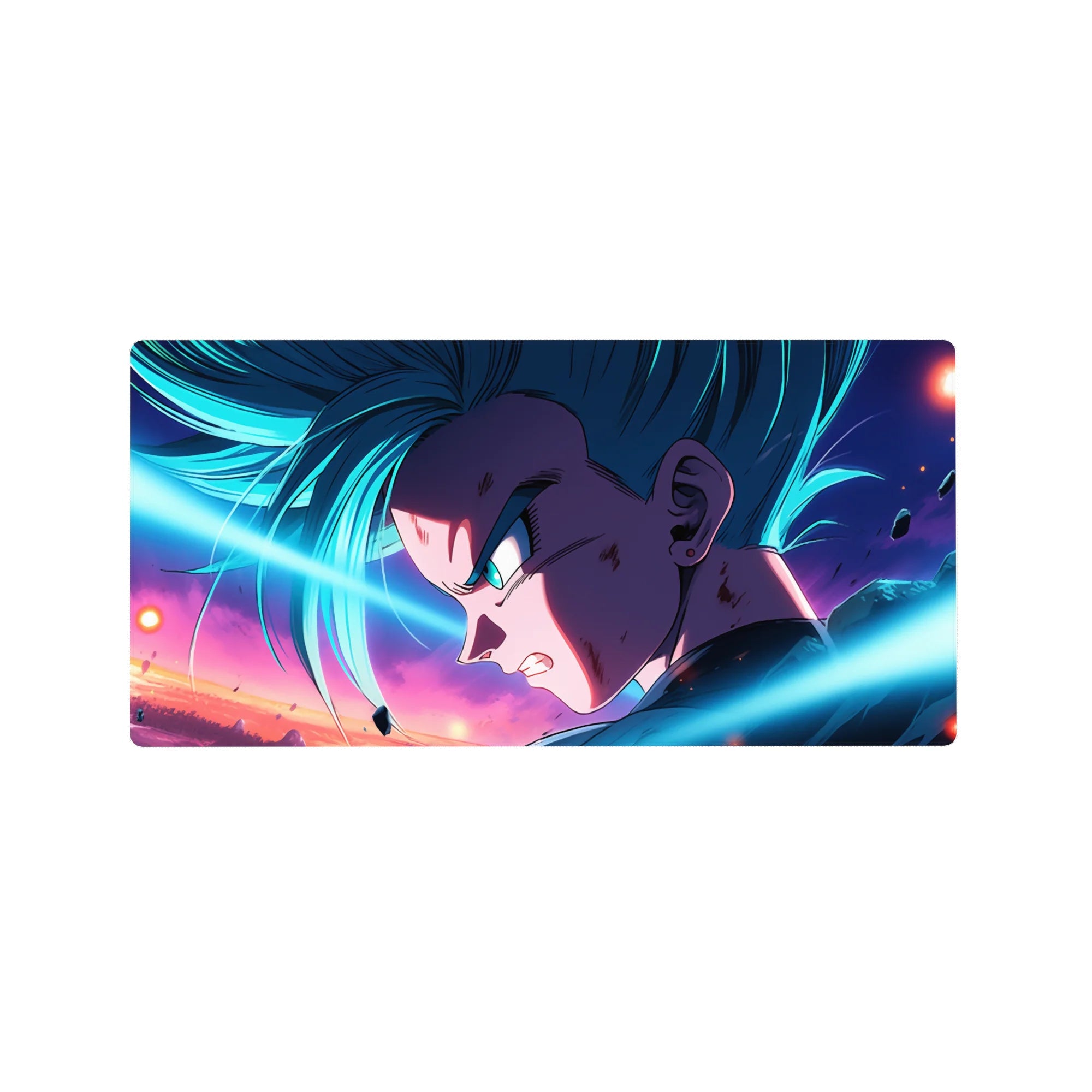 Dragon Ball Deskmat | Mousepad | Deskpad - Super Saiyan Rage - AniChan