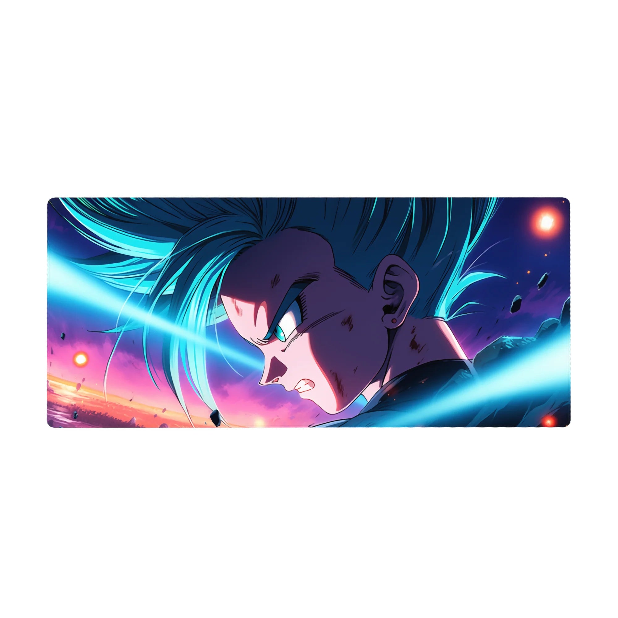 Dragon Ball Deskmat | Mousepad | Deskpad - Super Saiyan Rage - AniChan