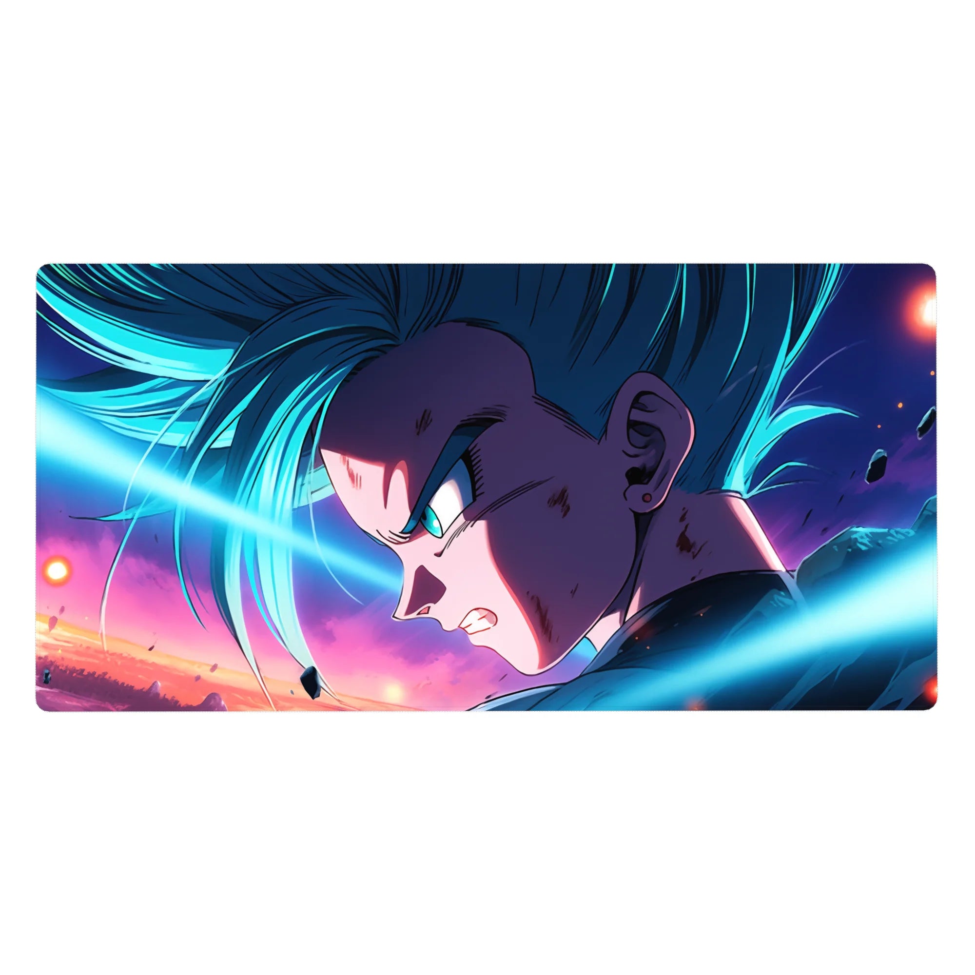 Dragon Ball Deskmat | Mousepad | Deskpad - Super Saiyan Rage - AniChan