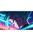 Dragon Ball Deskmat | Mousepad | Deskpad - Super Saiyan Rage - AniChan