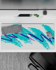 Abstract Deskmat | Mousepad | Deskpad - Retro Splash - AniChan