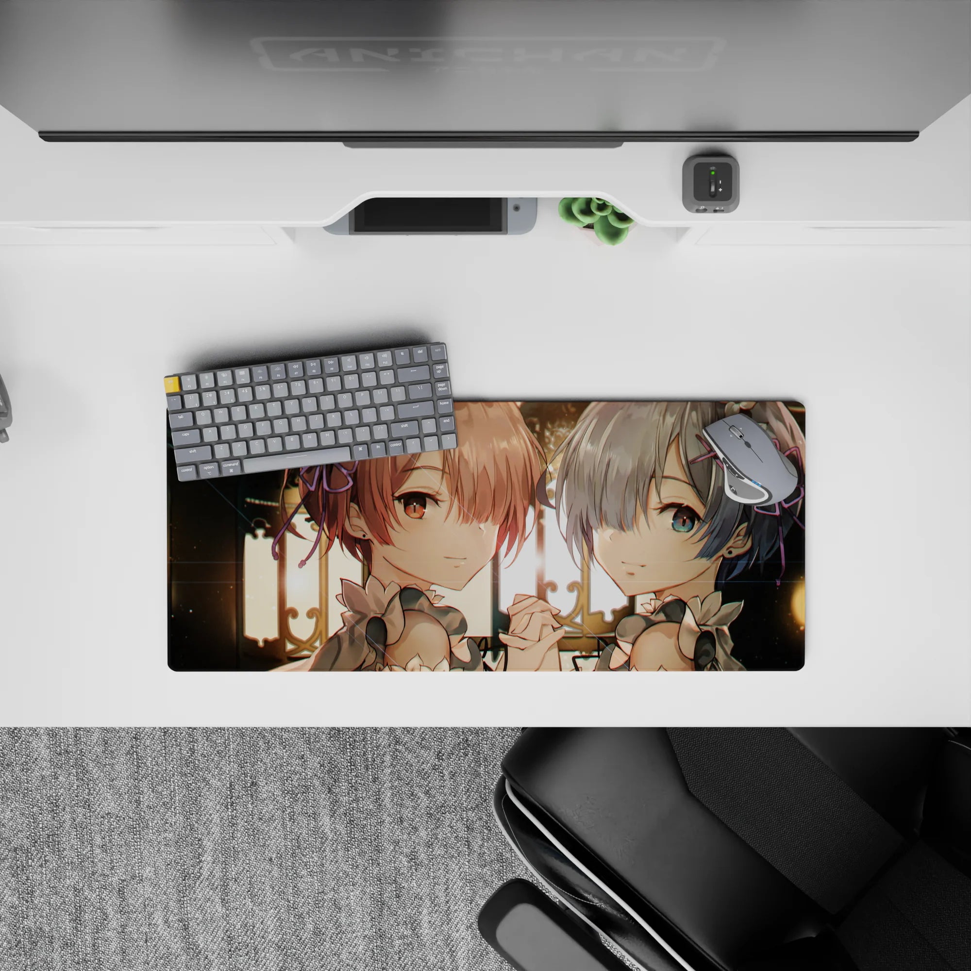 Re:Zero - Anime Mouse Pad and Desk Pad - Twin Maid Serenity - AniChan