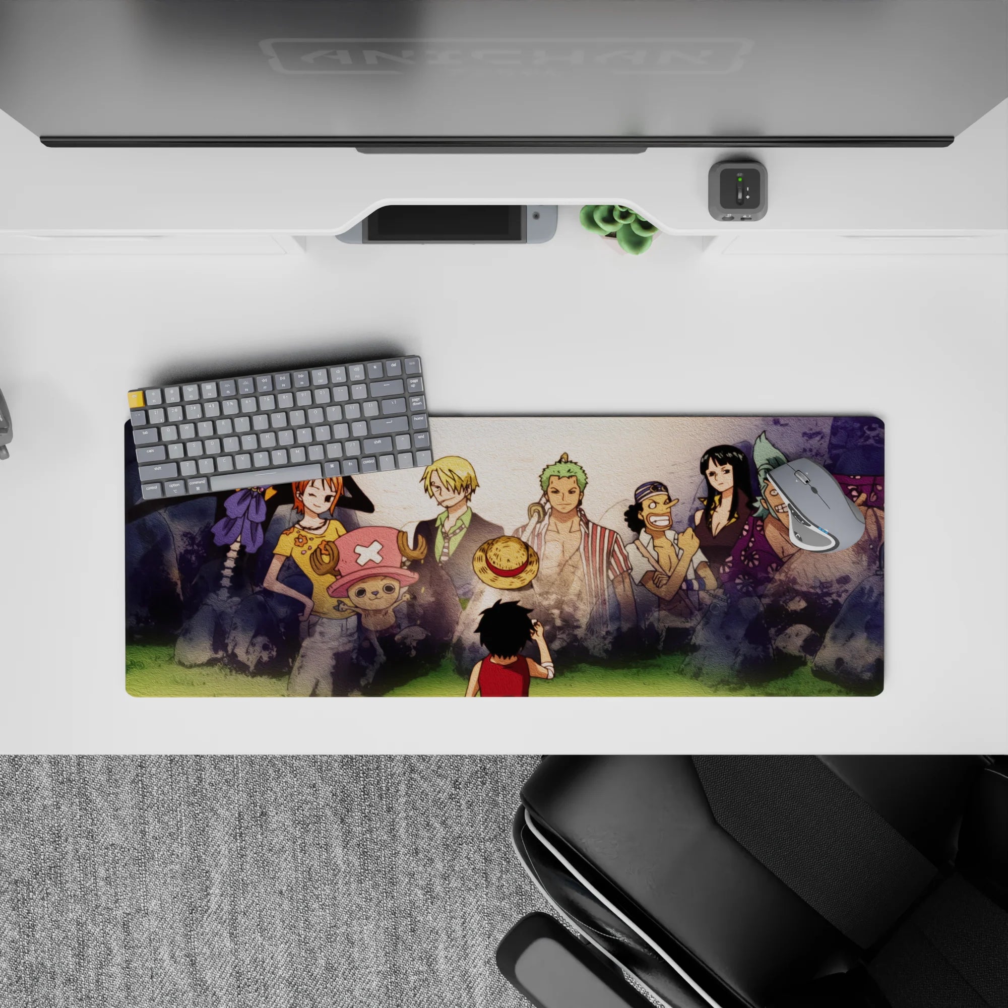 One Piece Deskmat | Mousepad | Deskpad - Straw Hats’ Bond - AniChan