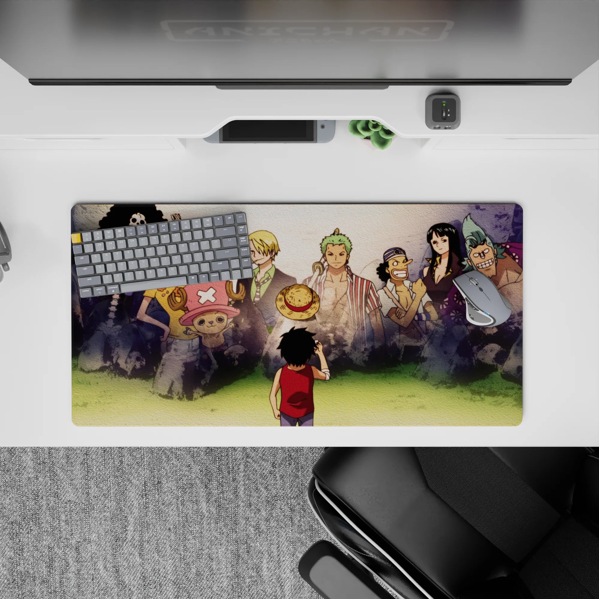 One Piece Deskmat | Mousepad | Deskpad - Straw Hats’ Bond - AniChan