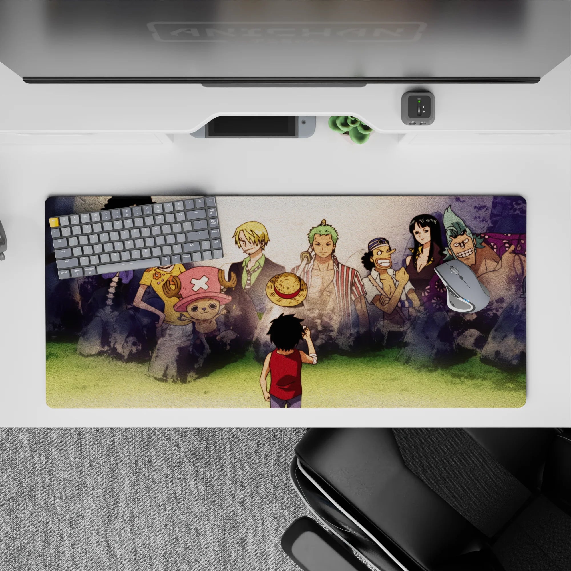 One Piece Deskmat | Mousepad | Deskpad - Straw Hats’ Bond - AniChan