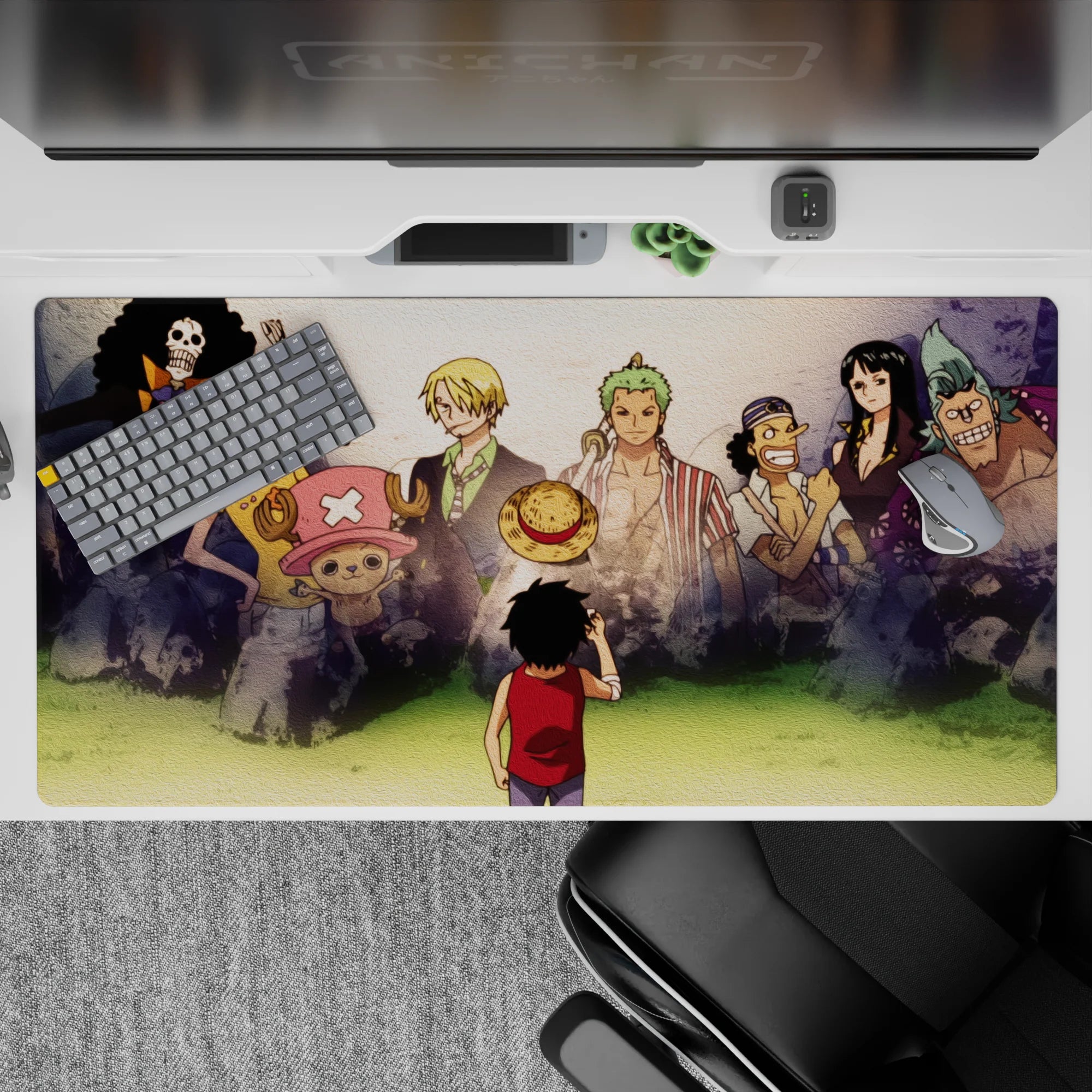 One Piece Deskmat | Mousepad | Deskpad - Straw Hats’ Bond - AniChan