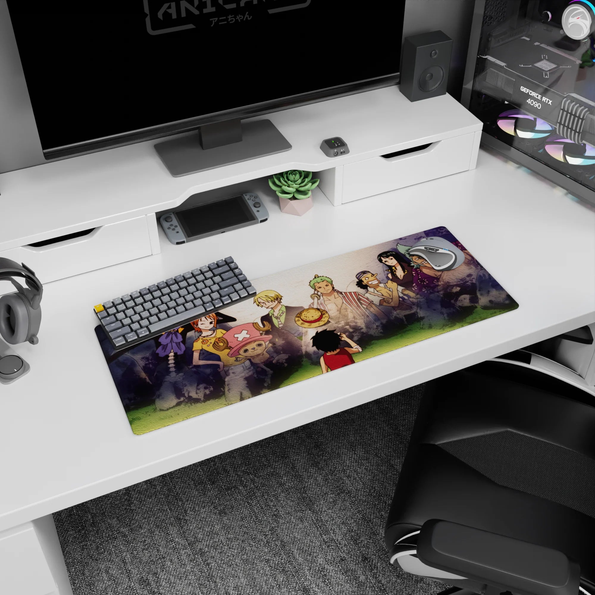 One Piece Deskmat | Mousepad | Deskpad - Straw Hats’ Bond - AniChan